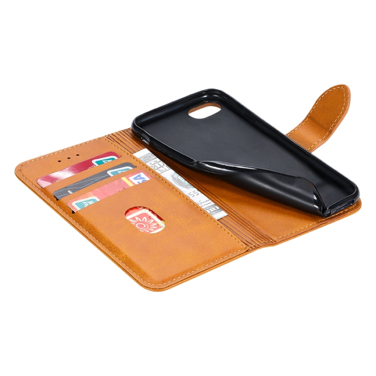For iPhone 8  / 7 GUSSIM Magnetic Horizontal Flip Leather Case with Holder & Card Slots & & Wallet(Black) - free shipping - PMC TechLife - Order now!