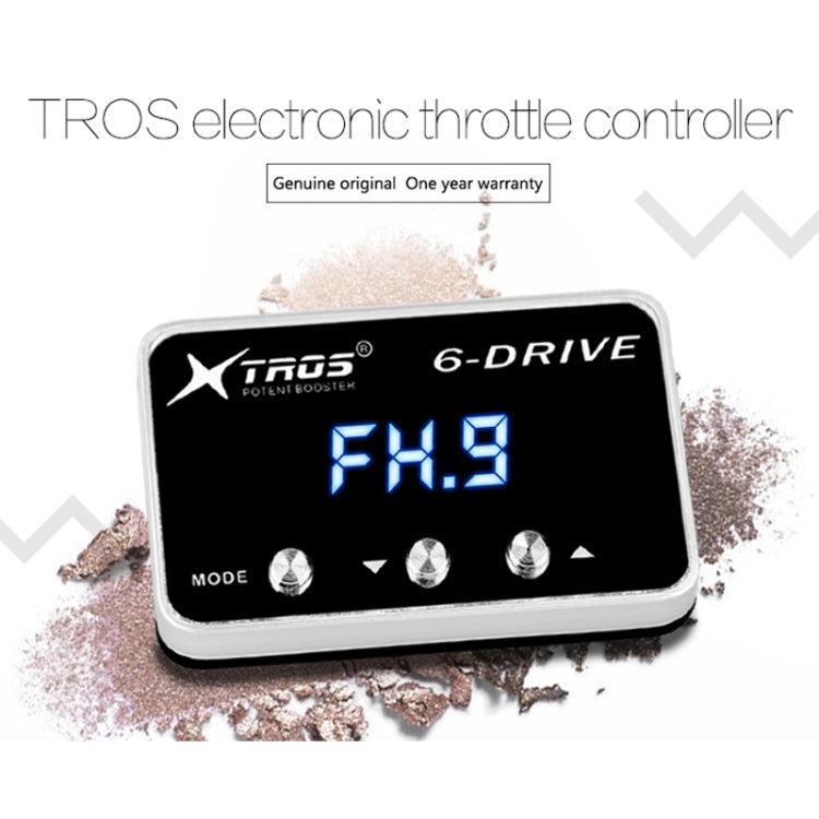 For Nissan Navara NP300 2015+ TROS TS-6Drive Potent Booster Electronic Throttle Controller - Car Modification by TROS | Online Shopping South Africa | PMC TechLife