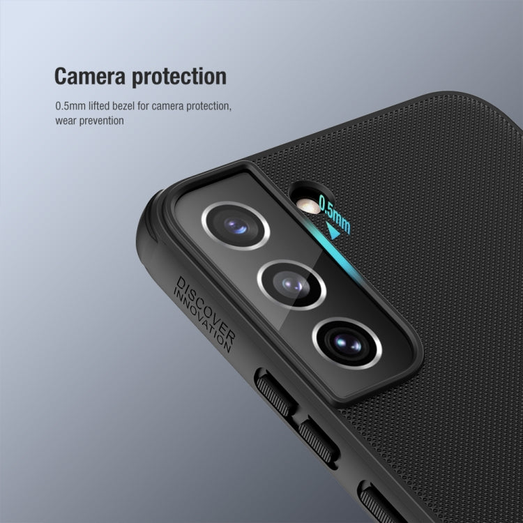 For Samsung Galaxy S22 5G NILLKIN Super Frosted Shield Pro PC + TPU Phone Case(Black) - free shipping - PMC TechLife - Order now!