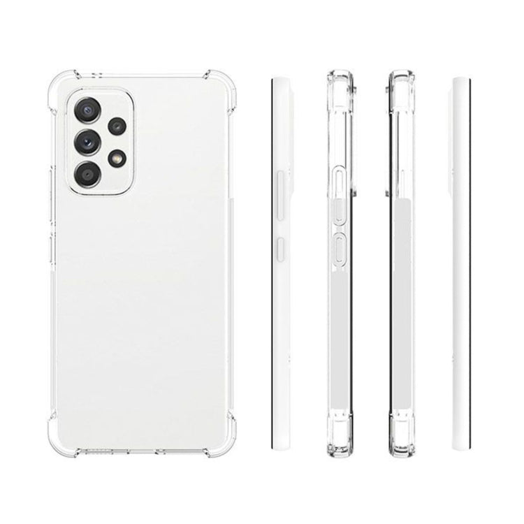 For Samsung Galaxy A53 Shockproof Non-slip Thickening TPU Phone Case(Transparent) - free shipping - PMC TechLife - Order now!