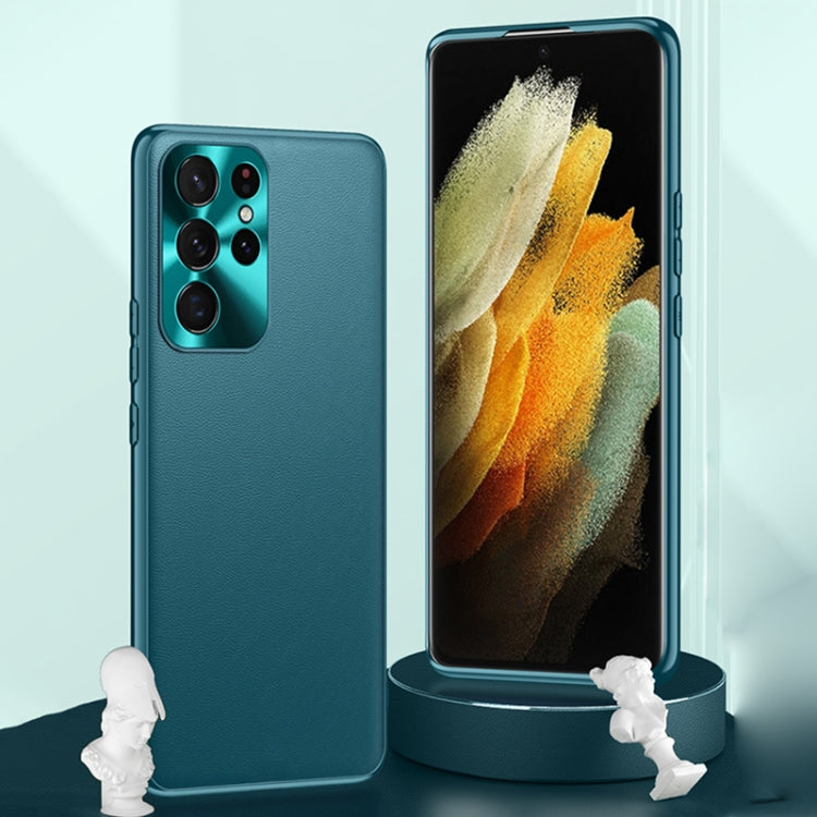 For Samsung Galaxy S22 5G Plain Skin Leather Phone Case(Black) - free shipping - PMC TechLife - Order now!