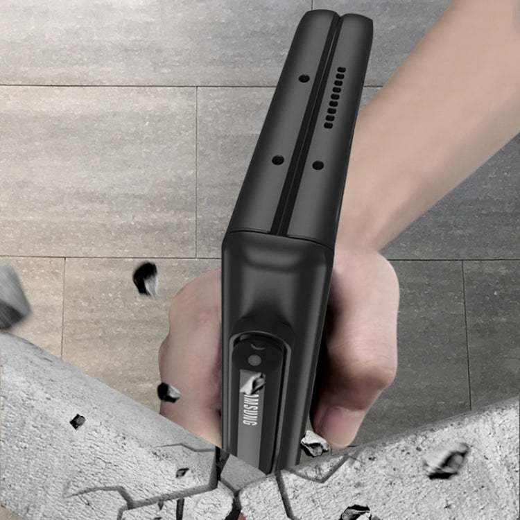 For Samsung Galaxy Z Fold3 5G GKK Magnetic Full Coverage Phone Flip Case with Pen Slot(Dark Green) - free shipping - PMC TechLife - Order now!