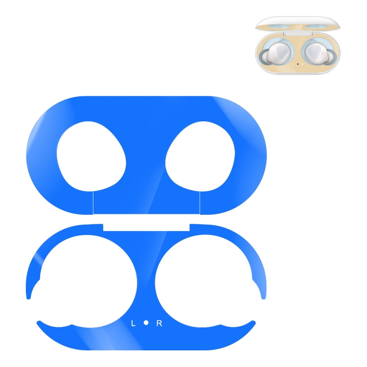 For Galaxy Buds Wireless Bluetooth Earphone Metal Protective Sticker(Blue) - Protective Sticker by PMC TechLife | Online Shopping South Africa | PMC TechLife