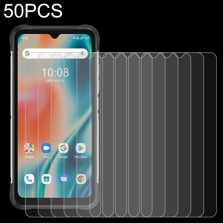 50 PCS 0.26mm 9H 2.5D Tempered Glass Film For Umidigi Bison X10 Pro - For Umidigi by PMC TechLife | Online Shopping South Africa | PMC TechLife | Buy Now Pay Later Mobicred