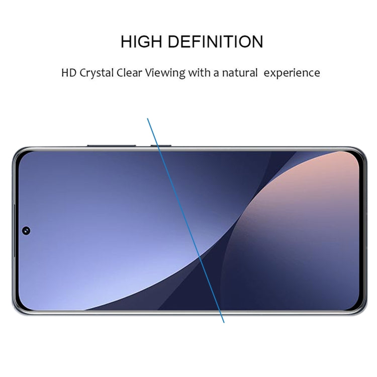 25 PCS 9H HD 3D Curved Edge Tempered Glass Film For Xiaomi 12X / 12 / 12S (Black) - 12 Tempered Glass by PMC TechLife | Online Shopping South Africa | PMC TechLife