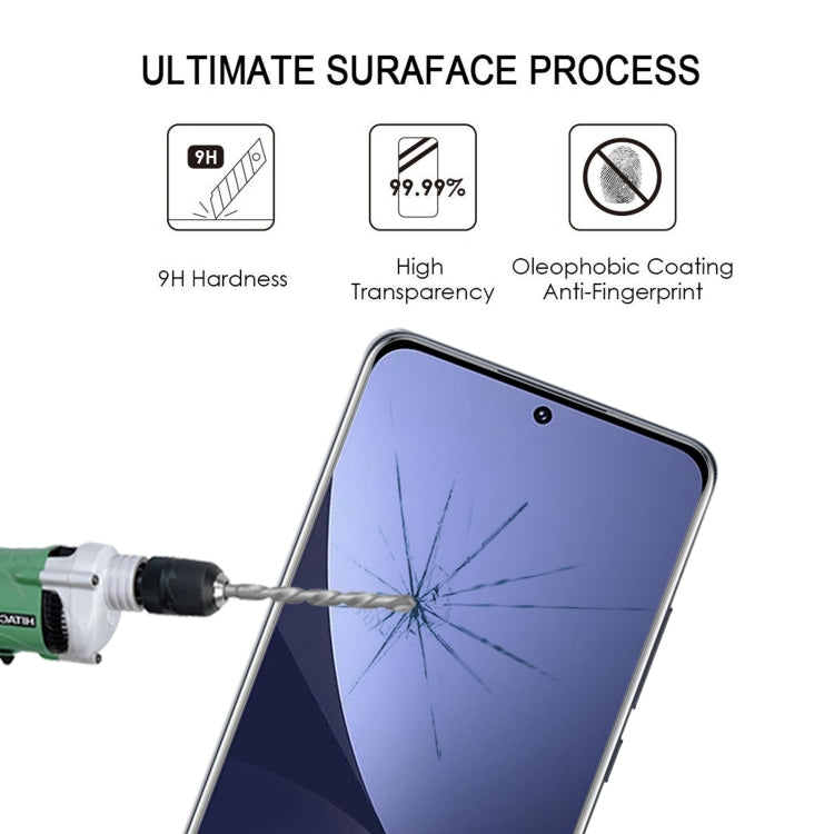 25 PCS 9H HD 3D Curved Edge Tempered Glass Film For Xiaomi 12X / 12 / 12S (Black) - 12 Tempered Glass by PMC TechLife | Online Shopping South Africa | PMC TechLife