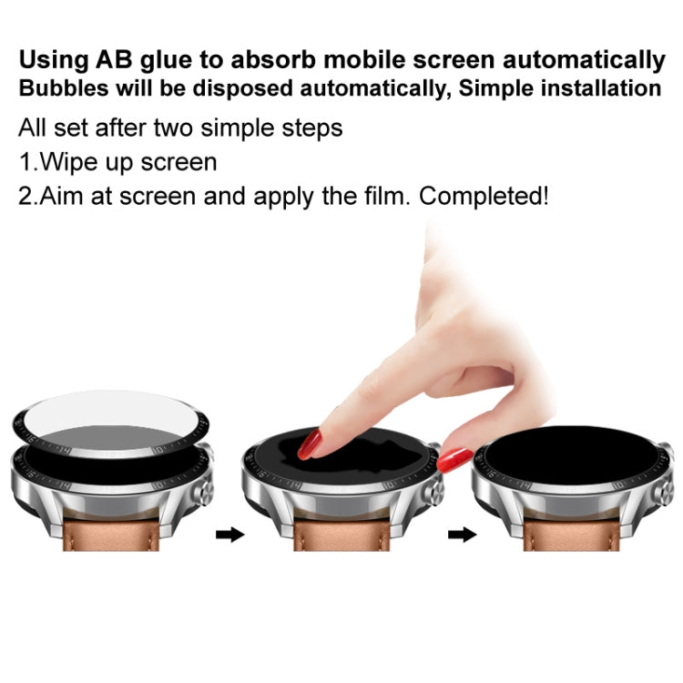 For Huawei Watch GT Runner 46mm imak Plexiglass HD Watch Protective Film - Screen Protector by imak | Online Shopping South Africa | PMC TechLife | Buy Now Pay Later Mobicred