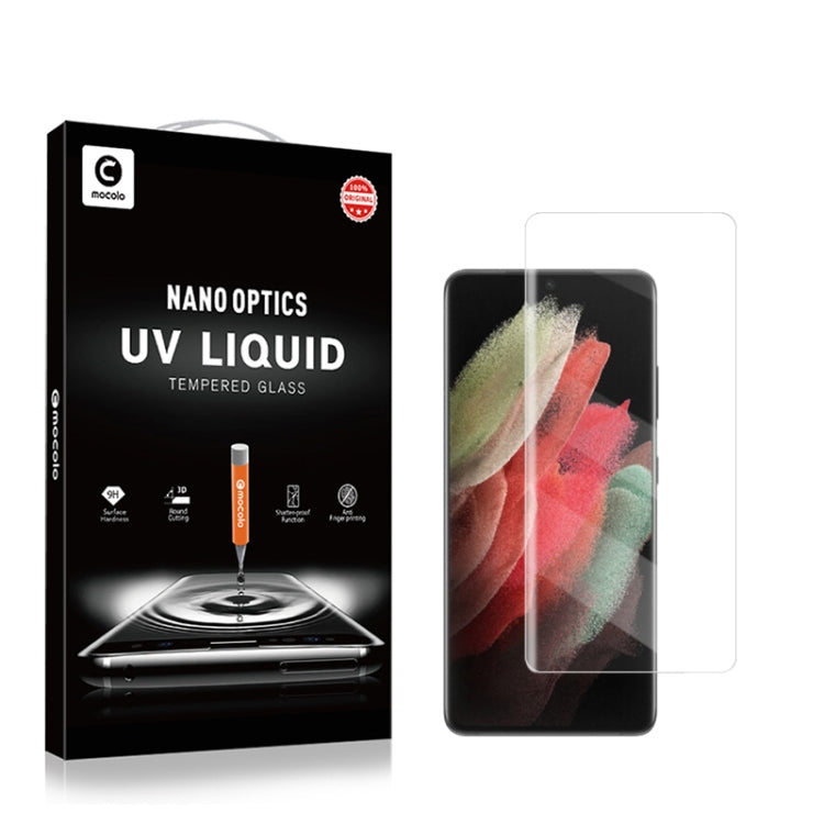 For Samsung Galaxy S22 Ultra 5G mocolo 9H 3D UV Tempered Glass Film - free shipping - PMC TechLife - Order now!