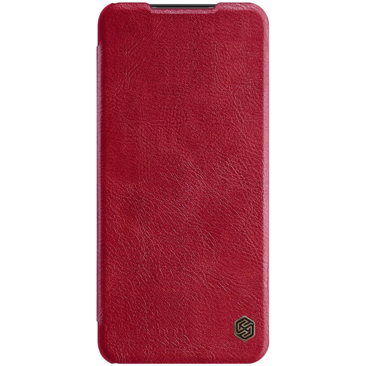 For Samsung Galaxy A13 5G NILLKIN QIN Series Crazy Horse Texture Leather Phone Case(Red) - Galaxy Phone Cases by NILLKIN | Online Shopping South Africa | PMC TechLife