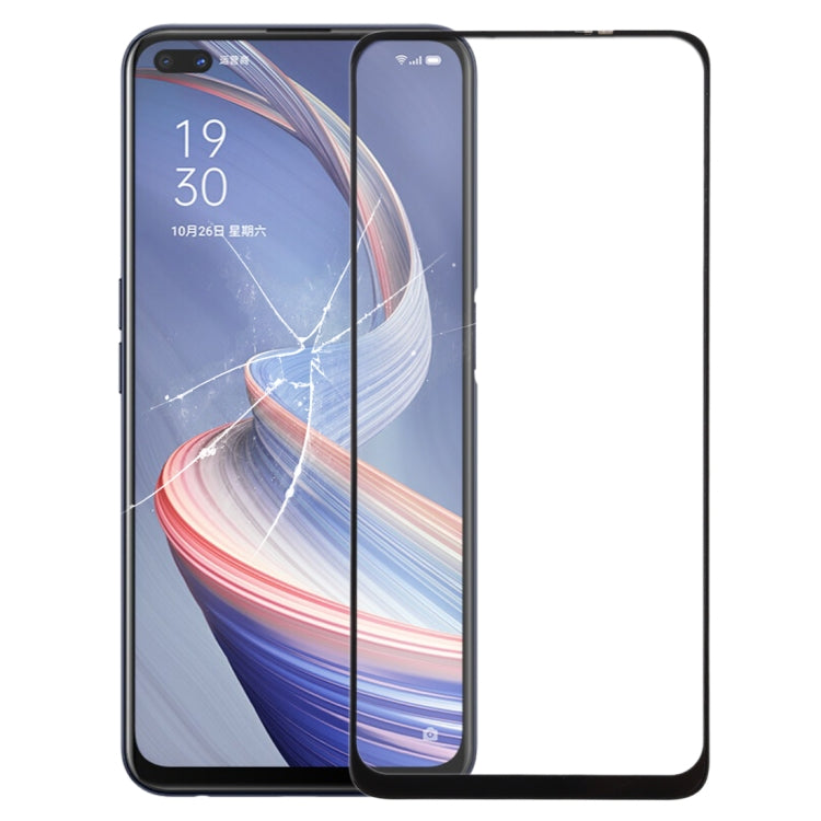 For OPPO A92S / X50 Front Screen Outer Glass Lens with OCA Optically Clear Adhesive - free shipping - PMC TechLife - Order now!