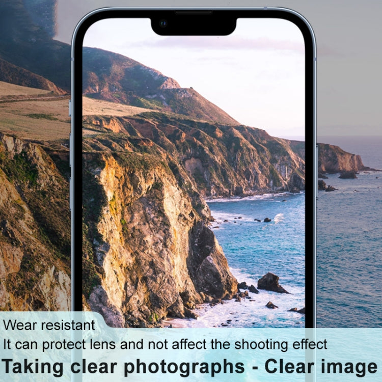 For iPhone 13 Pro / 13 Pro Max imak Integrated Rear Camera Lens Tempered Glass Film with Lens Cap Black Version - free shipping - PMC TechLife - Order now!