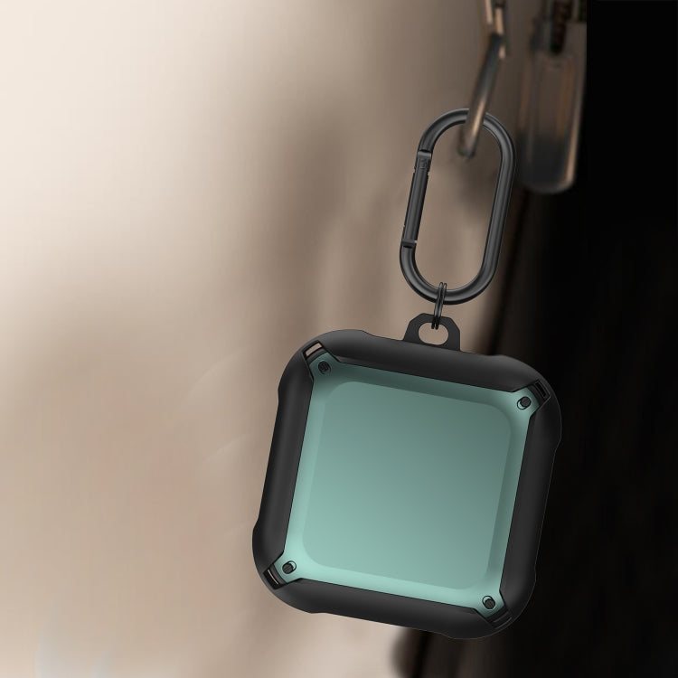 Armor Earphone Protective Case with Hook For Beats Fit Pro(Black + Green) - Other Case by PMC TechLife | Online Shopping South Africa | PMC TechLife