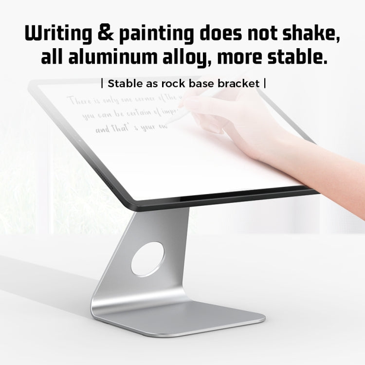 R-JUST PB01-13 L-shaped Magnetic Tablet Phone Desktop Holder(Grey) - free shipping - PMC TechLife - Order now!