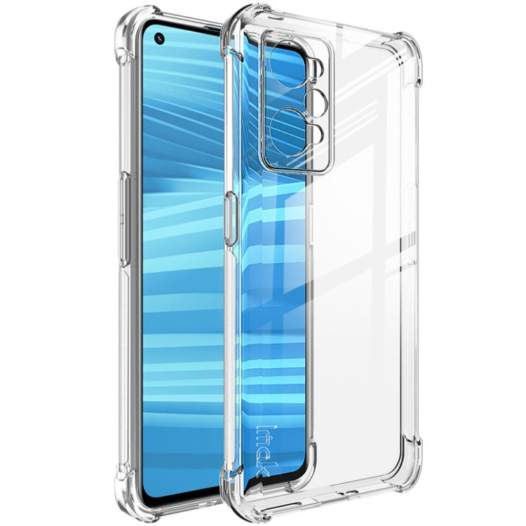 For OPPO Realme GT2 / GT Neo2 imak All-inclusive Shockproof Airbag TPU Case with Screen Protector(Transparent) - free shipping - PMC TechLife - Order now!