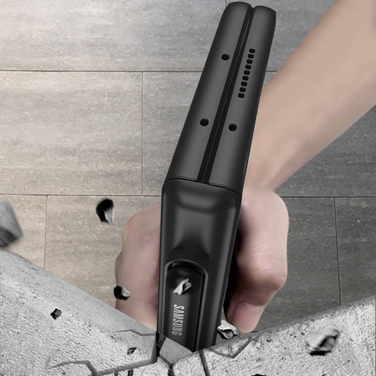 For Samsung Galaxy Z Fold3 5G GKK Integrated Magnetic Full Coverage Phone Flip Case with Pen Slot(Dark Night Green) - Galaxy Phone Cases by GKK | Online Shopping South Africa | PMC TechLife | Buy Now Pay Later Mobicred