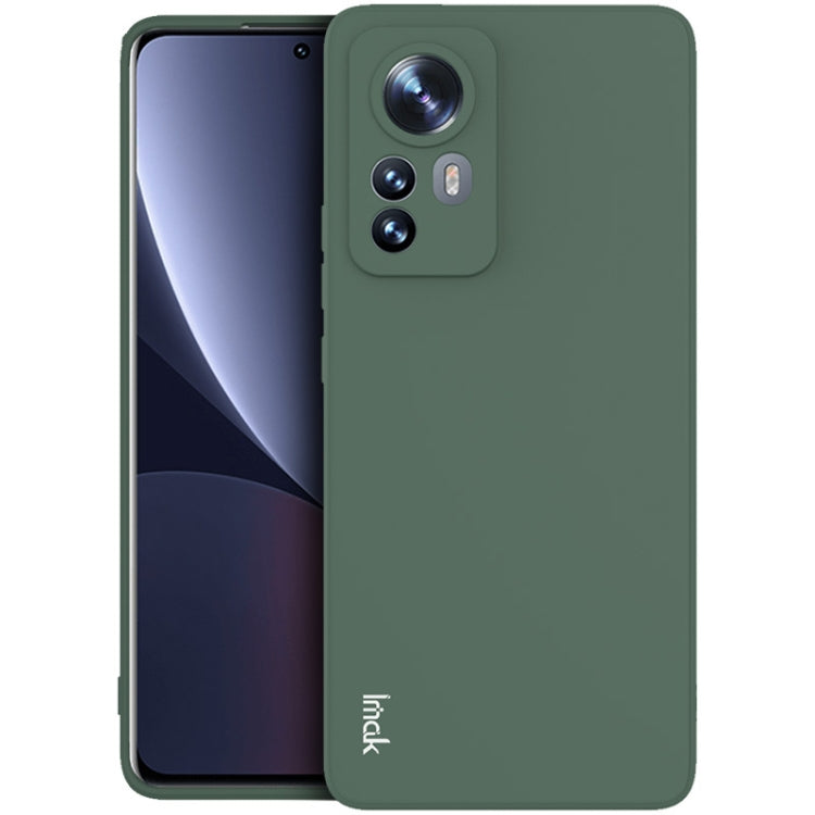 For Xiaomi 12 Pro IMAK UC-4 Series Straight Edge TPU Soft Phone Case(Dark Green) - free shipping - PMC TechLife - Order now!