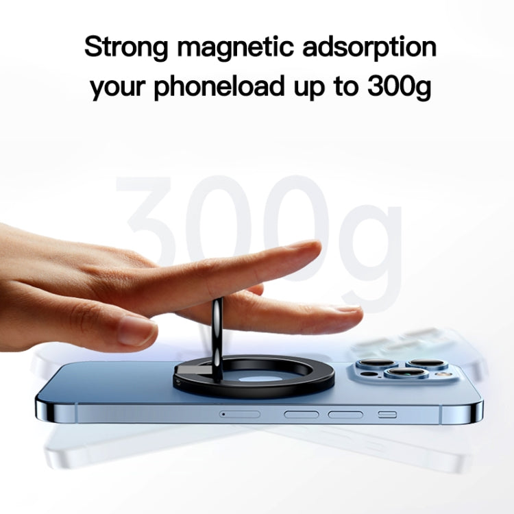 wlons Magnetic 360 Degree Rotatable Mobile Phone Ring Holder(White) - Ring Holder by wlons | Online Shopping South Africa | PMC TechLife | Buy Now Pay Later Mobicred