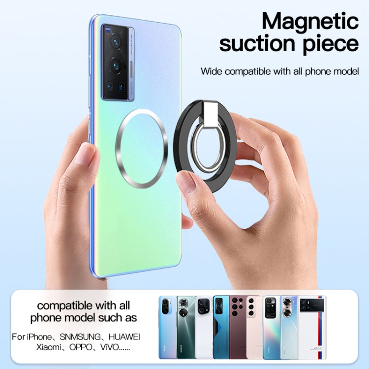 wlons Magnetic 360 Degree Rotatable Mobile Phone Ring Holder(Blue) - Ring Holder by wlons | Online Shopping South Africa | PMC TechLife