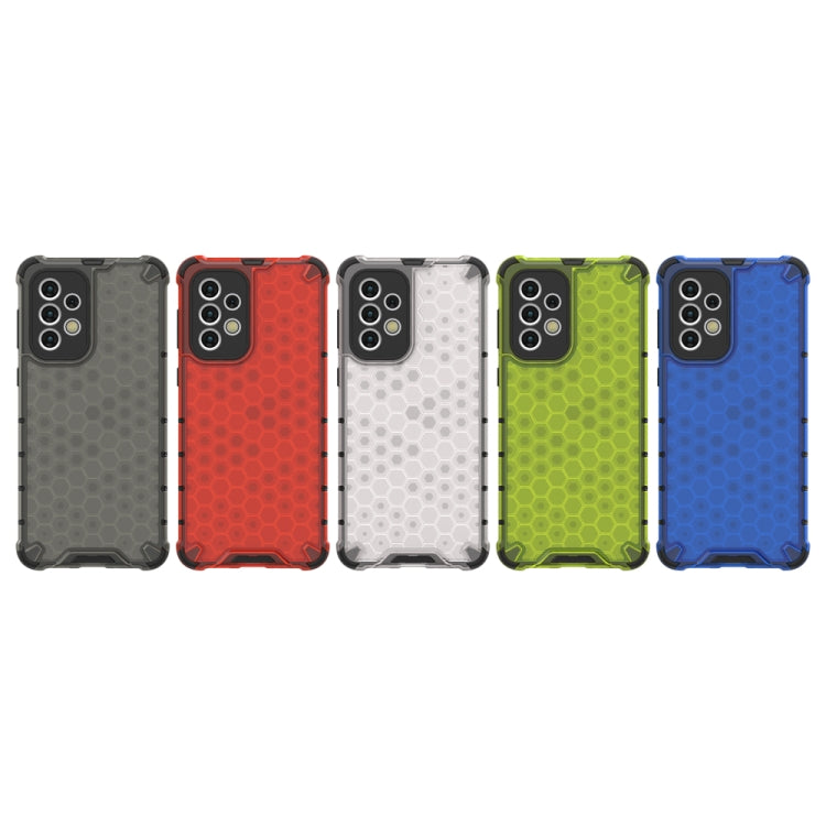 For Samsung Galaxy A33 5G Shockproof Honeycomb PC + TPU Phone Case(White) - Galaxy Phone Cases by PMC TechLife | Online Shopping South Africa | PMC TechLife | Buy Now Pay Later Mobicred