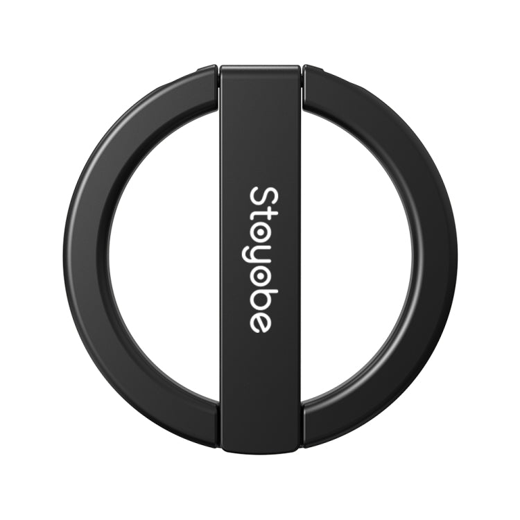 DUX DUICS Stoyobe HF-IV Magnetic Mobile Phone Stand Bracket for iPhone 12 & 13 Series(Black) - Hand-Sticking Bracket by DUX DUCIS | Online Shopping South Africa | PMC TechLife | Buy Now Pay Later Mobicred