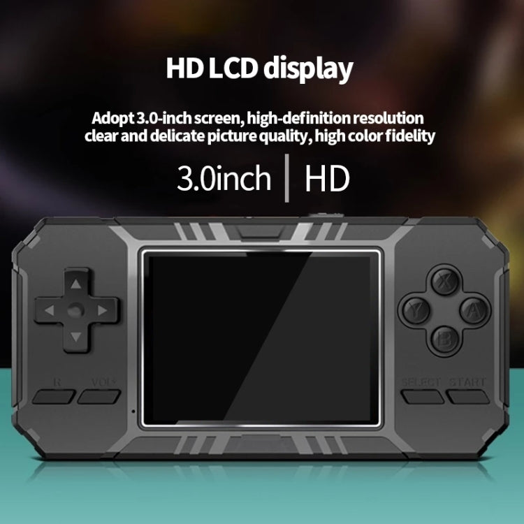 S8 3.0 inch Screen Classic Handheld Game Console Built-in 520 Games(Army Green) - Pocket Console by PMC TechLife | Online Shopping South Africa | PMC TechLife | Buy Now Pay Later Mobicred