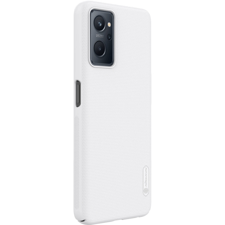 For OPPO Realme 9i NILLKIN Frosted PC Phone Case(White) - Realme Cases by NILLKIN | Online Shopping South Africa | PMC TechLife | Buy Now Pay Later Mobicred