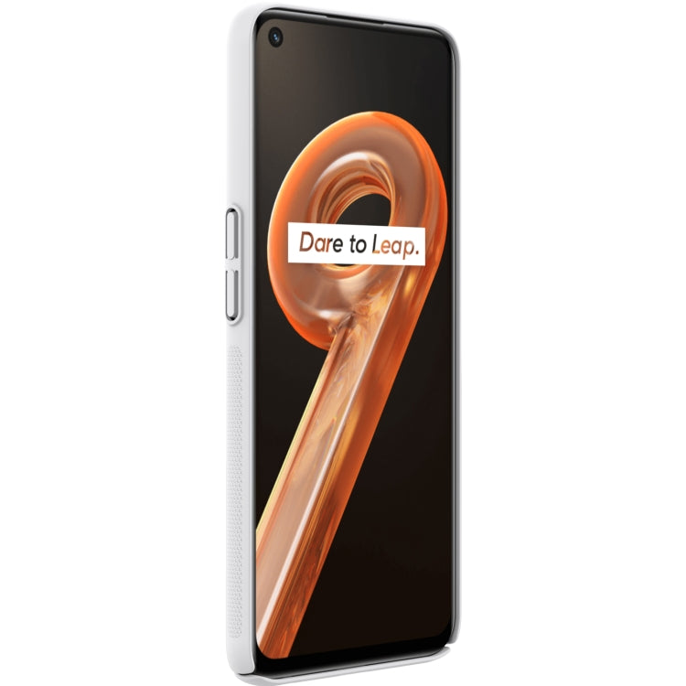 For OPPO Realme 9i NILLKIN Frosted PC Phone Case(White) - Realme Cases by NILLKIN | Online Shopping South Africa | PMC TechLife | Buy Now Pay Later Mobicred