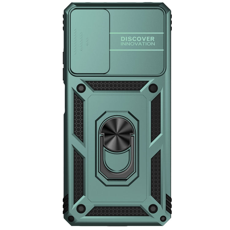 For Xiaomi Redmi Note 11 Pro Global Sliding Camshield Holder Phone Case(Dark Green) - free shipping - PMC TechLife - Order now!