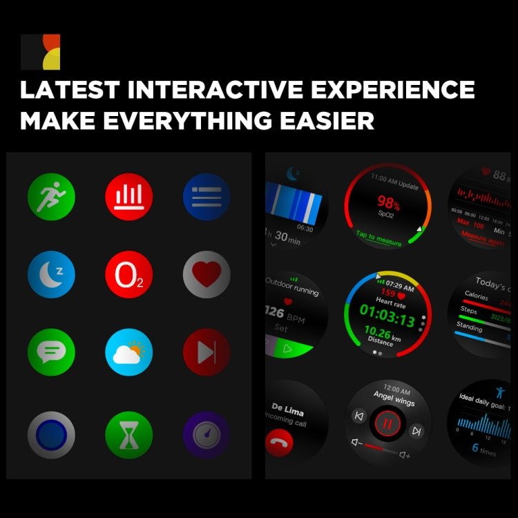 Zeblaze Stratos 2 1.3 inch AMOLED Screen Smart Watch, Support Sleep Monitoring / Heart Rate Monitoring(Grey) - free shipping - PMC TechLife - Order now!