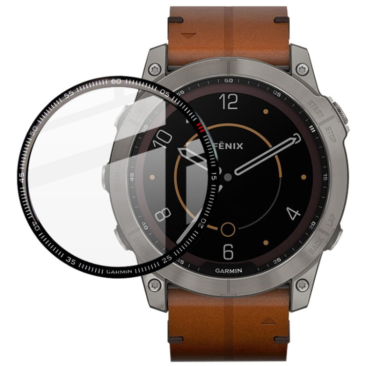 Compatible with Garmin Fenix 7X IMAK HD High Transparent Wear-resistant Watch Screen Protective Film - Screen Protector by imak | Online Shopping South Africa | PMC TechLife | Buy Now Pay Later Mobicred
