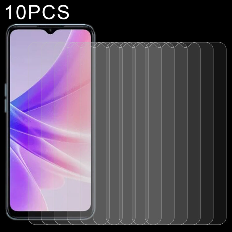 10 PCS 0.26mm 9H 2.5D Tempered Glass Film For OPPO A57 /  A57 4G / A77 / K10 5G / A57e / A57s / K10x / A17 / A77s / A17k / A58 5G / A77 4G / A58x / A56s / A78 / A1x / A38 / A18 / vivo Y36i / vivo G2 / Y03 / Y28 5G - free shipping - PMC TechLife - Order now!