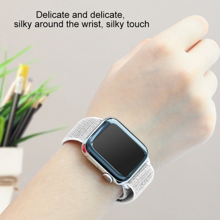 For Apple Watch Series 7 41mm / 6 & SE & 5 & 4 40mm / 3 & 2 & 1 38mm Mutural Nylon Watch Band(Pink) - free shipping - PMC TechLife - Order now!