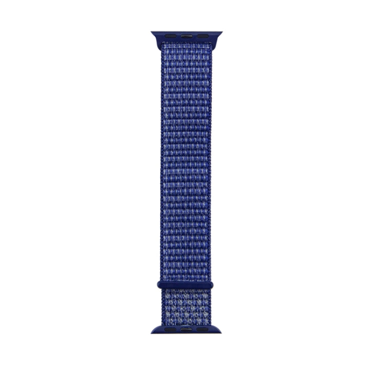 For Apple Watch Apple Watch Ultra 49mm&Watch Ultra 2 49mm / Series 9&8&7 45mm / SE 3&SE 2&6&SE&5&4 44mm / 3&2&1 42mm Mutural Nylon Watch Band(Heartbeat Purple) - free shipping - PMC TechLife - Order now!