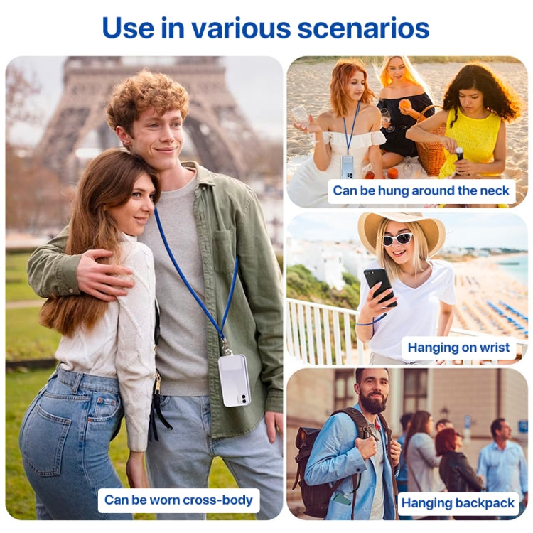 Universal Mobile Phone Lanyard(Black) - Lanyards & Wrist Straps by PMC TechLife | Online Shopping South Africa | PMC TechLife | Buy Now Pay Later Mobicred