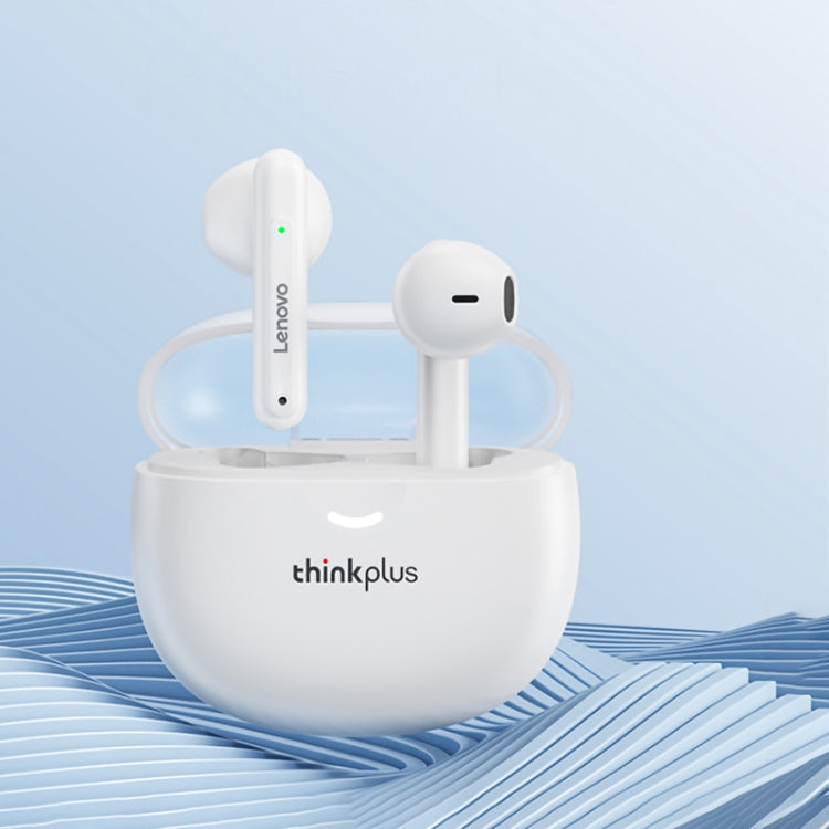 Lenovo LP1Pro Half In-Ear HD Call Wireless Bluetooth TWS Sports Earphone(White) - TWS Earphone by Lenovo | Online Shopping South Africa | PMC TechLife | Buy Now Pay Later Mobicred