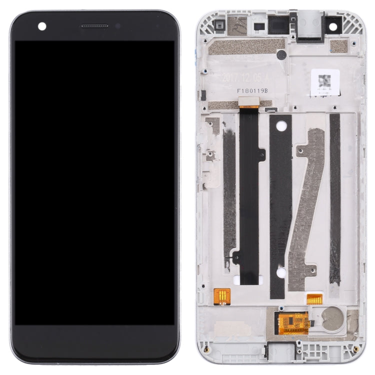 OEM LCD Screen For ZTE Blade A512/Z10 Digitizer Full Assembly with Frame���Black) - free shipping - PMC TechLife - Order now!