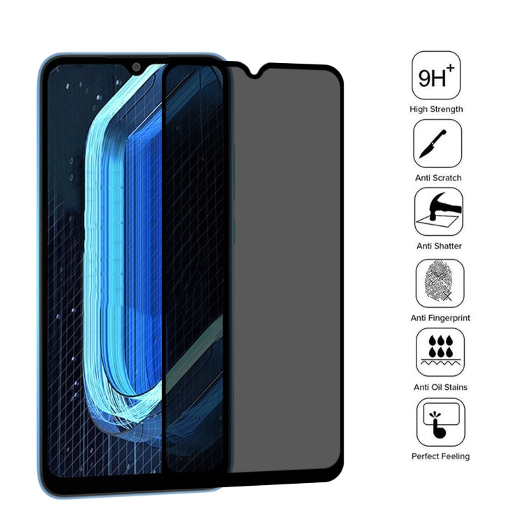 25 PCS Full Cover Anti-peeping Tempered Glass Film For Xiaomi Poco C31 -  by PMC TechLife | Online Shopping South Africa | PMC TechLife