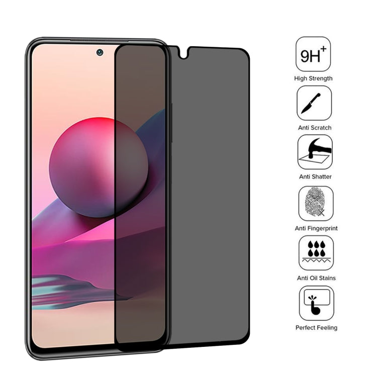 25 PCS Full Cover Anti-peeping Tempered Glass Film For Xiaomi Poco M5s / Redmi Note 10S - Poco M5s Tempered Glass by PMC TechLife | Online Shopping South Africa | PMC TechLife