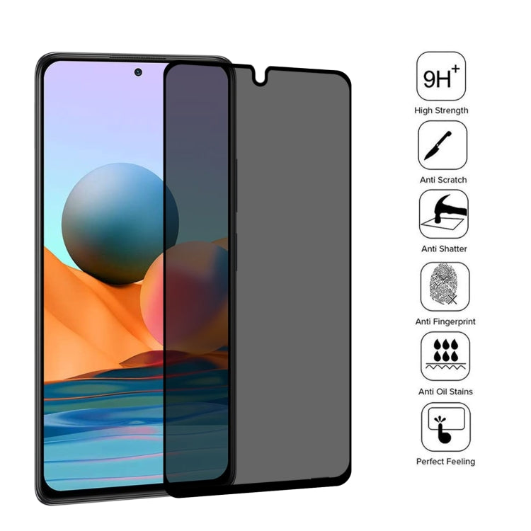 25 PCS Full Cover Anti-peeping Tempered Glass Film For Xiaomi Redmi Note 10 Pro Max -  by PMC TechLife | Online Shopping South Africa | PMC TechLife