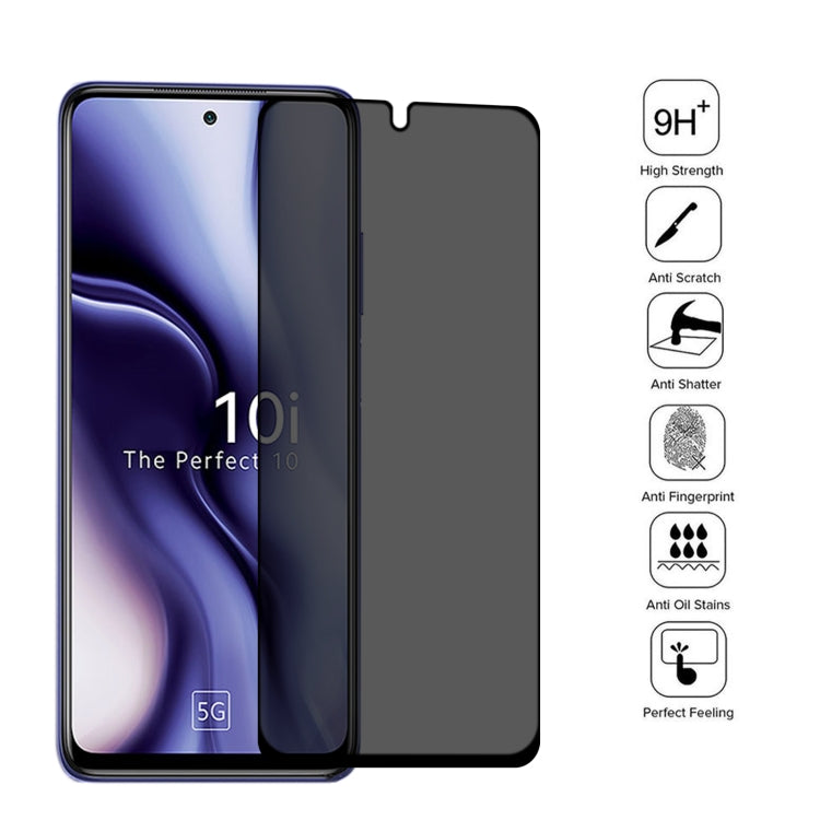 25 PCS Full Cover Anti-peeping Tempered Glass Film For Xiaomi Mi 10i 5G -  by PMC TechLife | Online Shopping South Africa | PMC TechLife