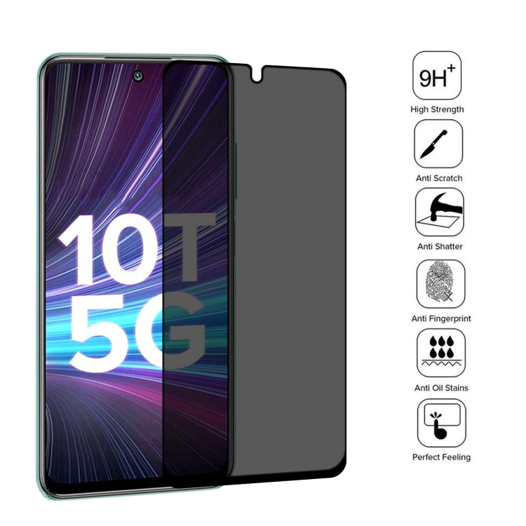 25 PCS Full Cover Anti-peeping Tempered Glass Film For Xiaomi Redmi Note 10T 5G -  by PMC TechLife | Online Shopping South Africa | PMC TechLife