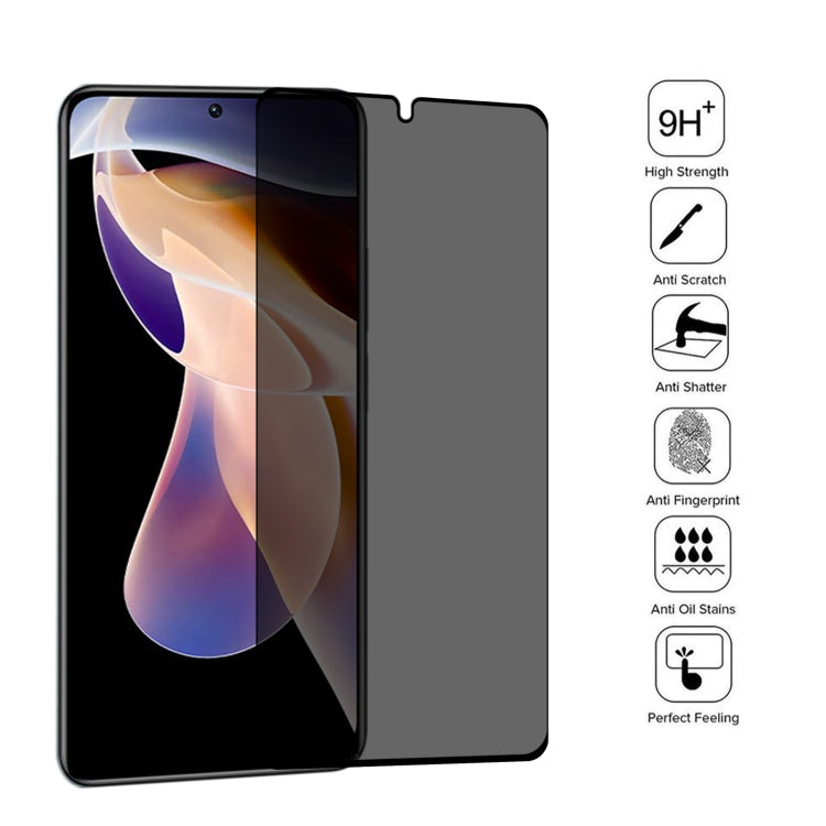 25 PCS Full Cover Anti-peeping Tempered Glass Film For Xiaomi Redmi Note 11 Pro+ 5G - free shipping - PMC TechLife - Order now!