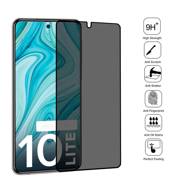 25 PCS Full Cover Anti-peeping Tempered Glass Film For Xiaomi Redmi Note 10 Lite -  by PMC TechLife | Online Shopping South Africa | PMC TechLife