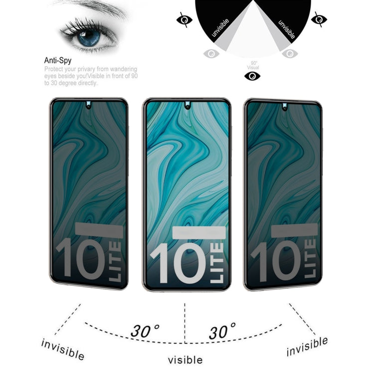 25 PCS Full Cover Anti-peeping Tempered Glass Film For Xiaomi Redmi Note 10 Lite -  by PMC TechLife | Online Shopping South Africa | PMC TechLife
