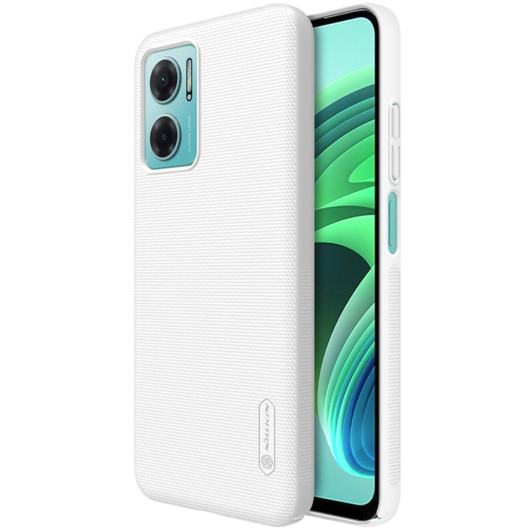 For Xiaomi Redmi Note 11E / Redmi 10 5G NILLKIN Frosted PC Phone Case(White) - Xiaomi Cases by NILLKIN | Online Shopping South Africa | PMC TechLife | Buy Now Pay Later Mobicred
