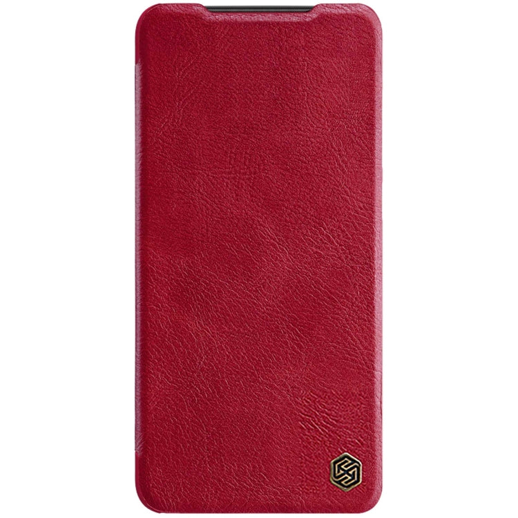 For Xiaomi Redmi Note 11 Global NILLKIN QIN Series Crazy Horse Texture Leather Case(Red) - Xiaomi Cases by NILLKIN | Online Shopping South Africa | PMC TechLife | Buy Now Pay Later Mobicred