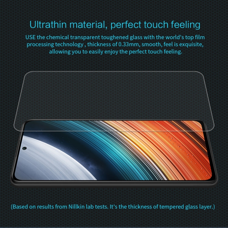 For Xiaomi Redmi K40S / K50 / K50 Pro NILLKIN H 0.33mm 9H Explosion-proof Tempered Glass Film -  by NILLKIN | Online Shopping South Africa | PMC TechLife | Buy Now Pay Later Mobicred