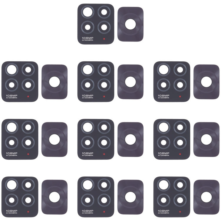 10 PCS Back Camera Lens For Xiaomi Redmi Note 11 Pro 4G / Note 11 Pro+ 5G India / Note 11E Pro - free shipping - PMC TechLife - Order now!
