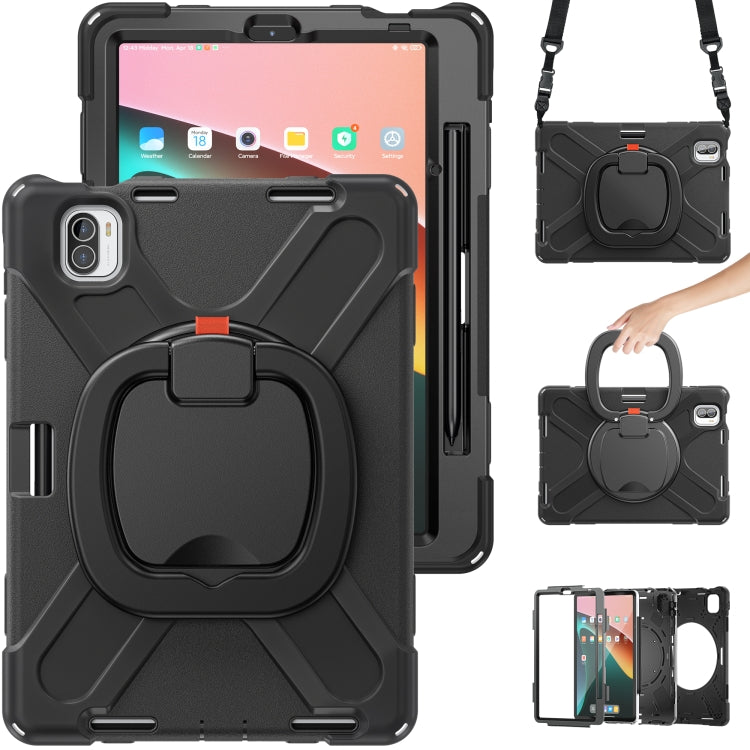 For Xiaomi Pad 5 / Pad 5 Pro Silicone + PC Tablet Protective Case(Black) -  by PMC TechLife | Online Shopping South Africa | PMC TechLife