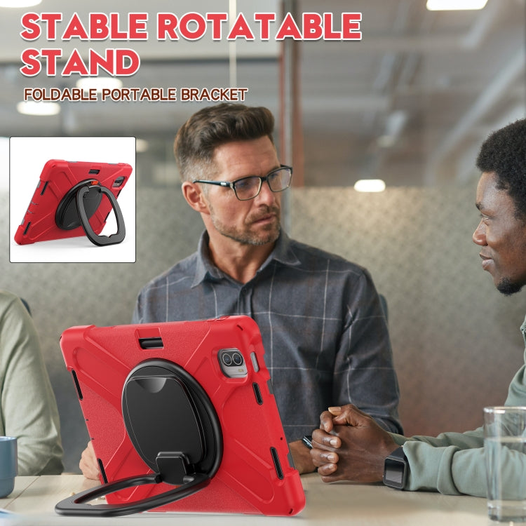 For Xiaomi Pad 5 / Pad 5 Pro Silicone + PC Tablet Protective Case(Red) -  by PMC TechLife | Online Shopping South Africa | PMC TechLife